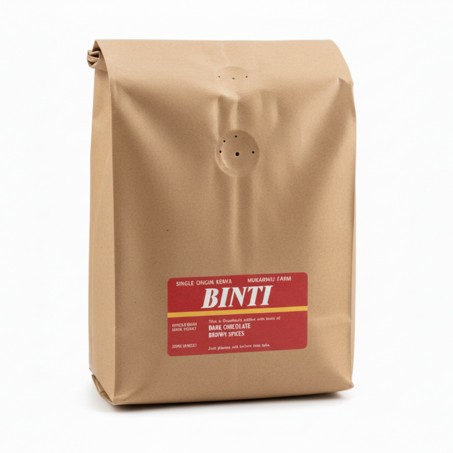 Binti Dark Roast Kenyan coffee Fire Lily