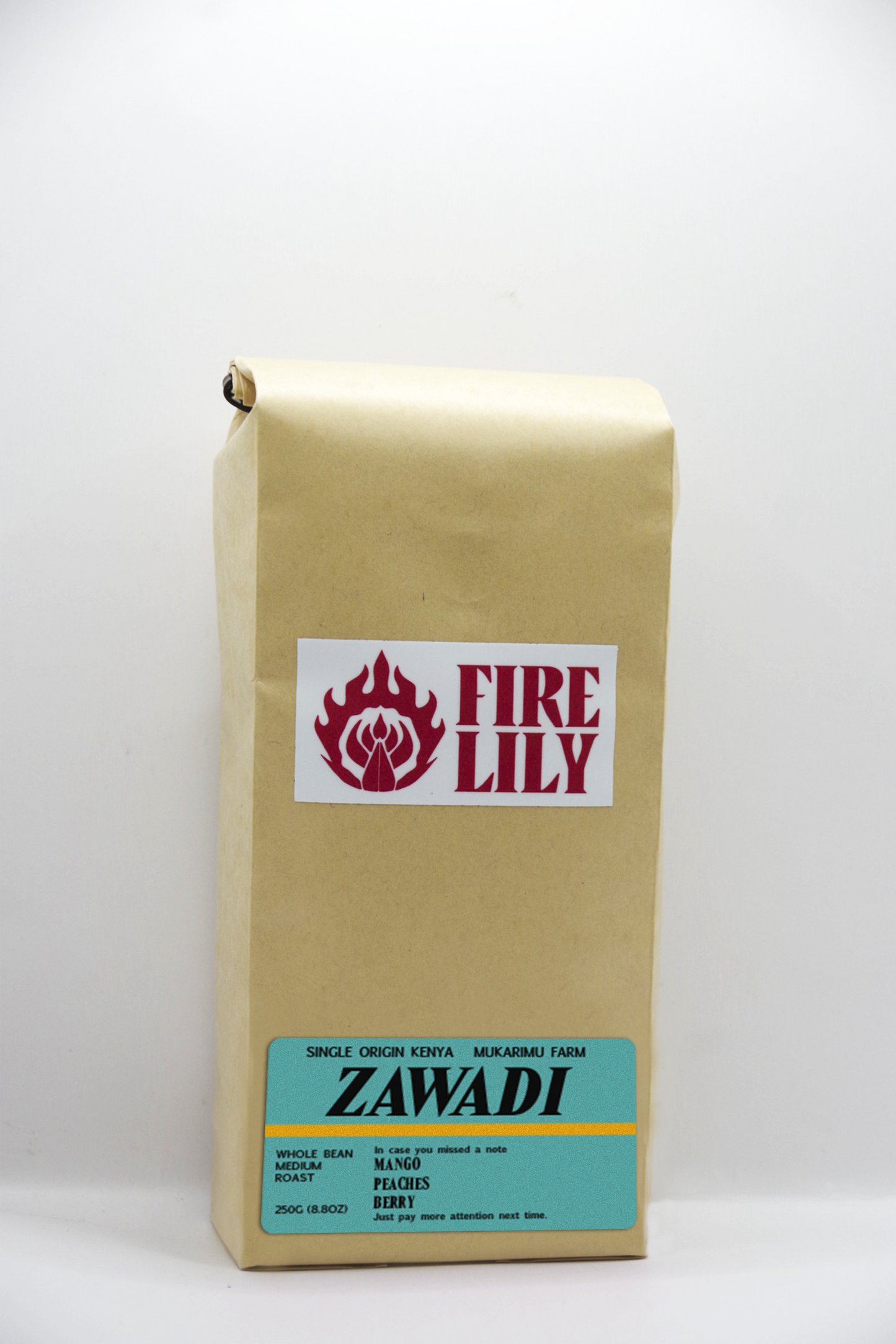 ZAWADI | Kenyan Single Origin | Medium Roast | B Corp Certified | Direct Trade | Natural Processed